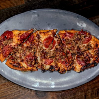 CRISPY PIG FLATBREAD